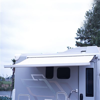 Serie di tendalini per camper a montaggio laterale